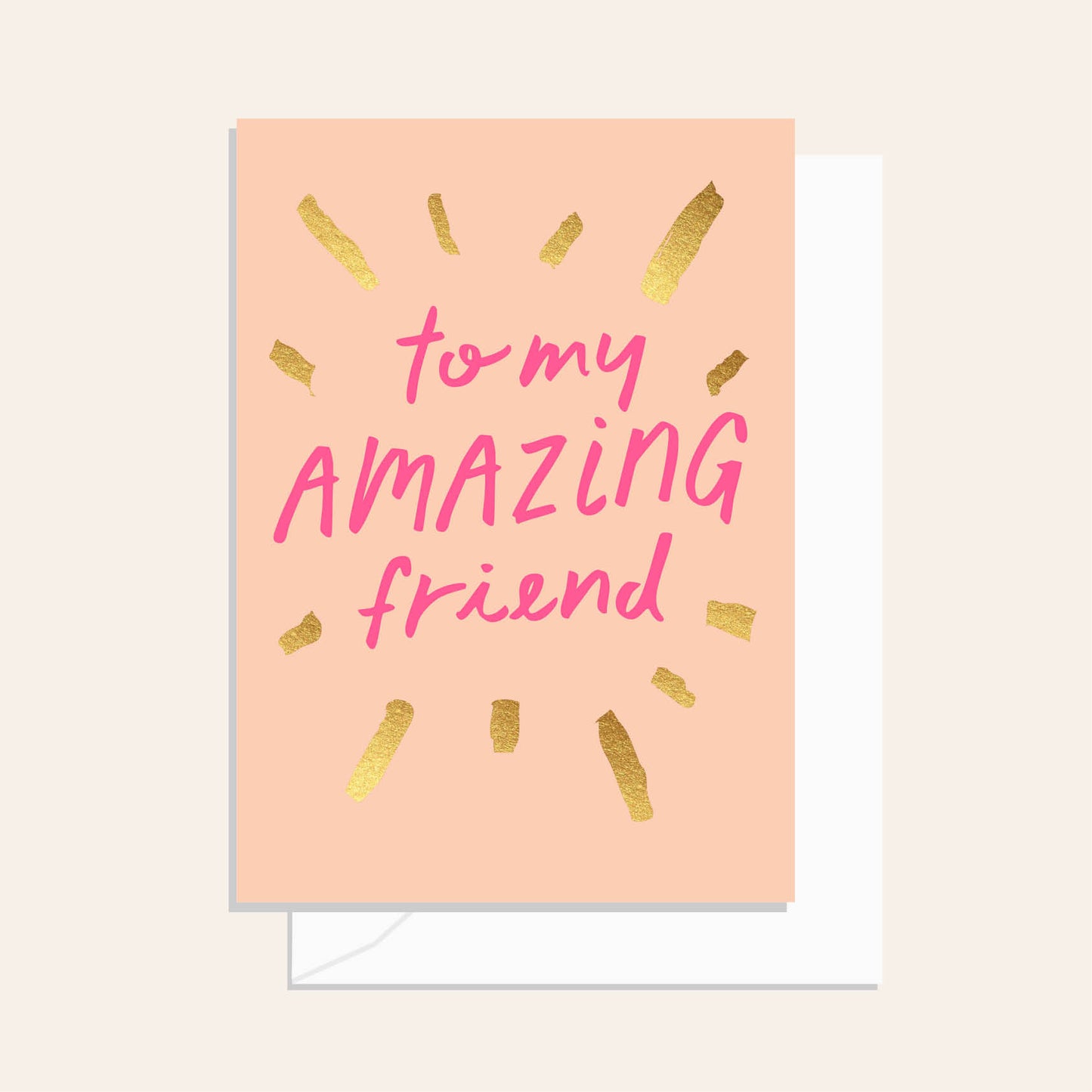 Sparkler Amazing Friend Greeting Card