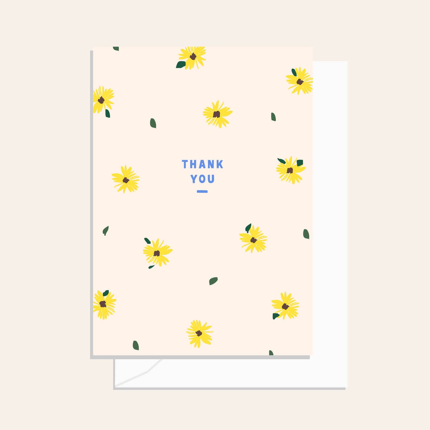 Wildflower Sunflower Card