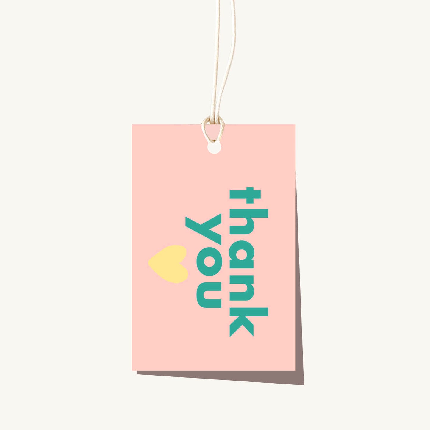 Sorbet Thank You Tag