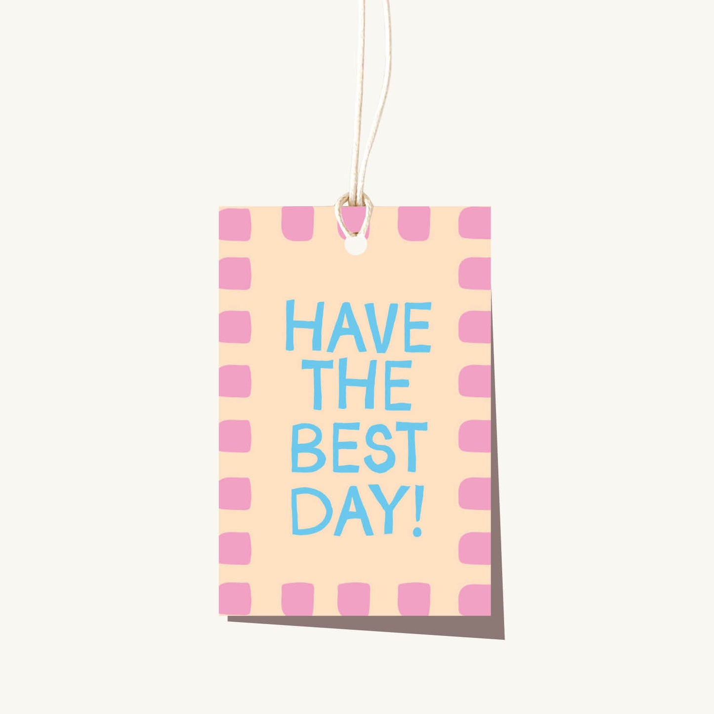 Capri Best Day Tag (No String)