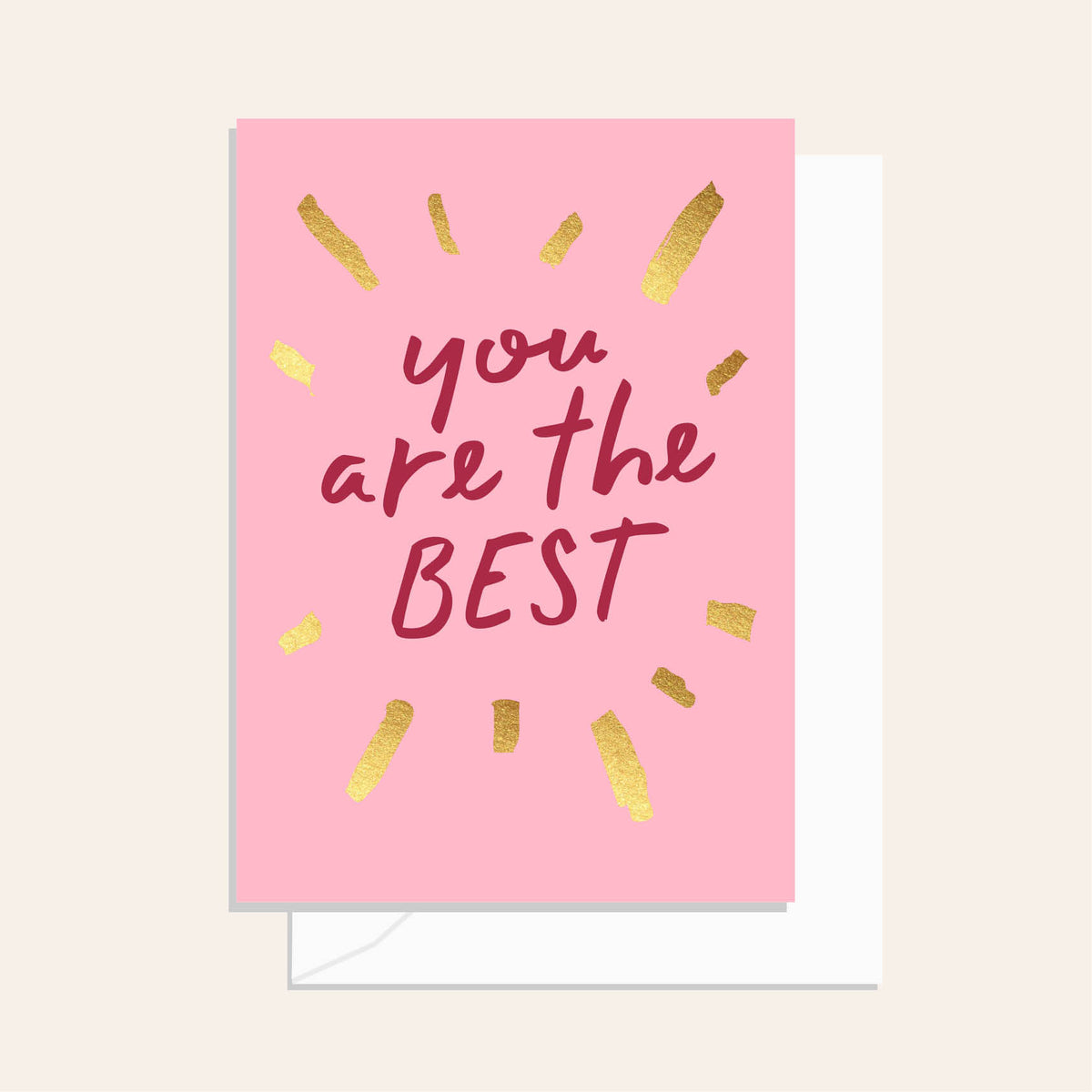 Sparkler You Are The Best Greeting Card