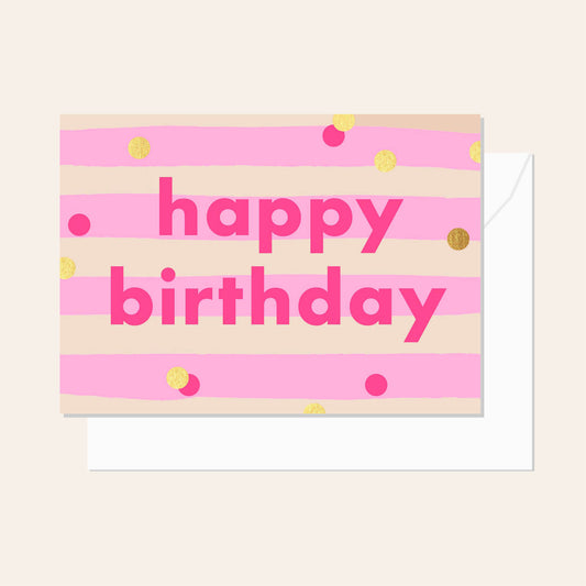 Birthday Confetti Pink