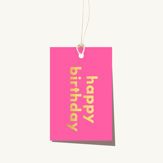 Birthday Raspberry Tag