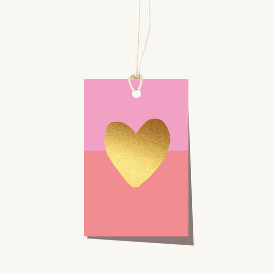 Heart Sunset Gift Tag