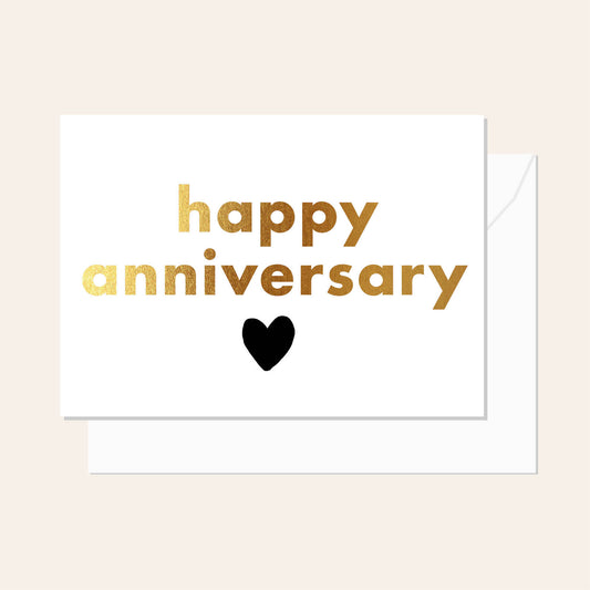 Gold Anniversary Heart