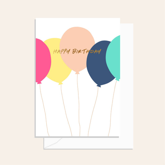 Balloon Birthday Bright