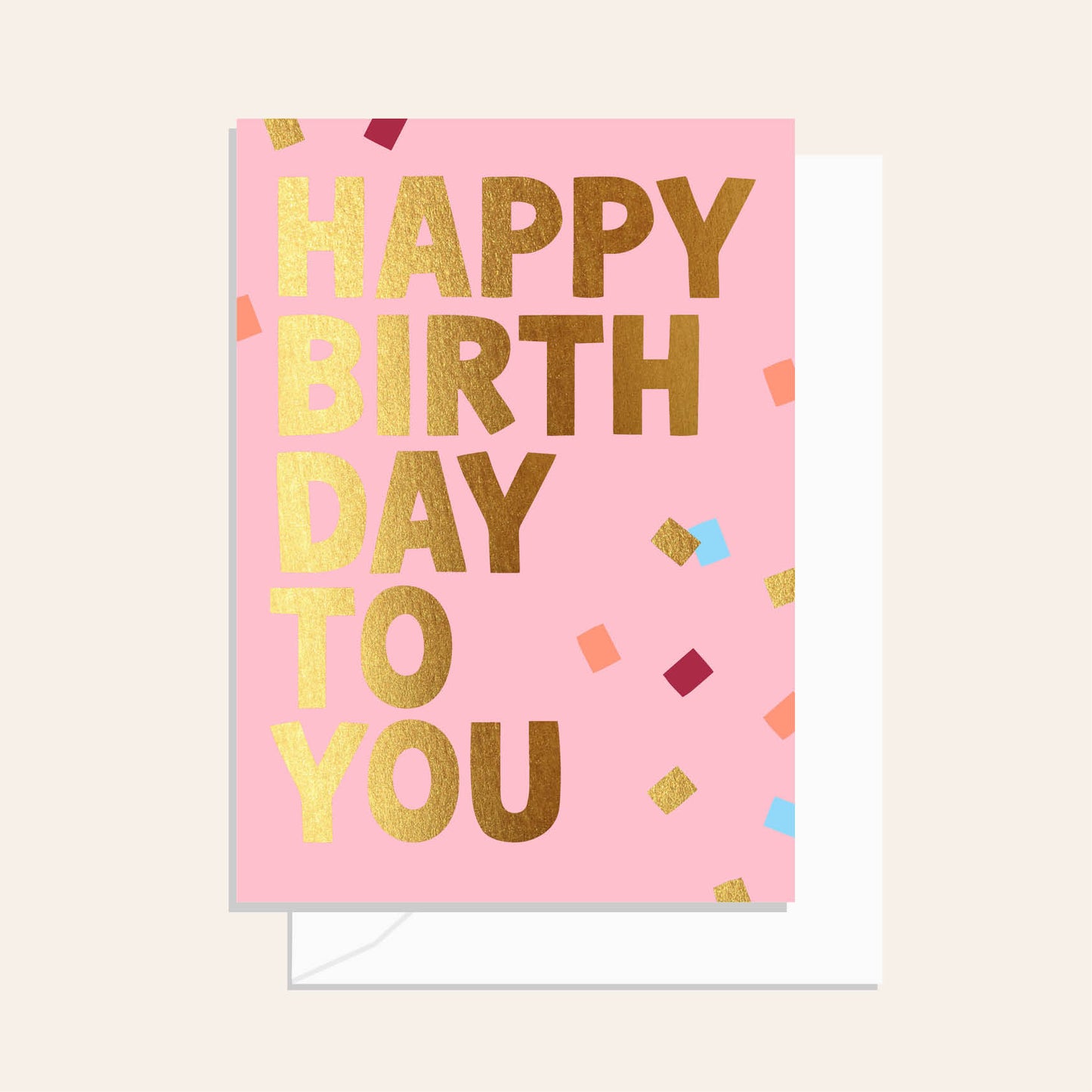 Birthday Confetti Pink