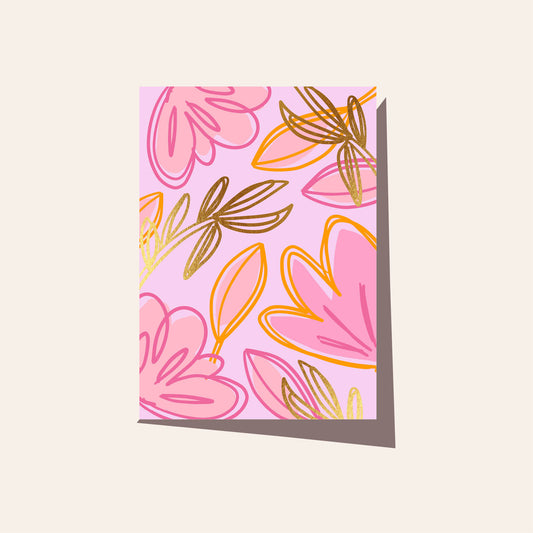 Neon Foliage Pink