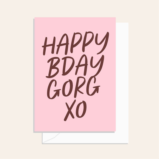 Happy Bday Script Espresso